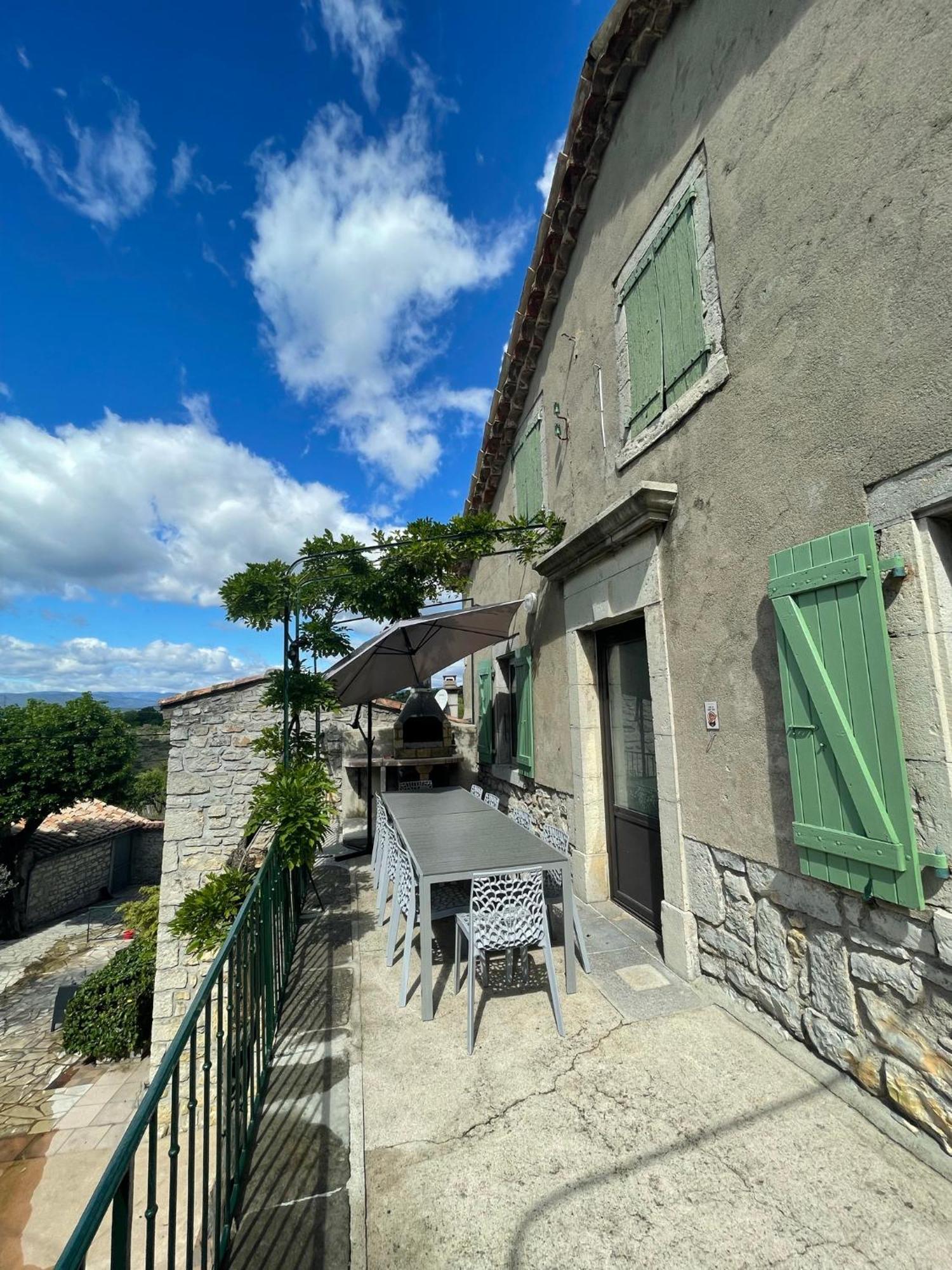 Village de gites Mas de la Bastide Joyeuse Exterior foto